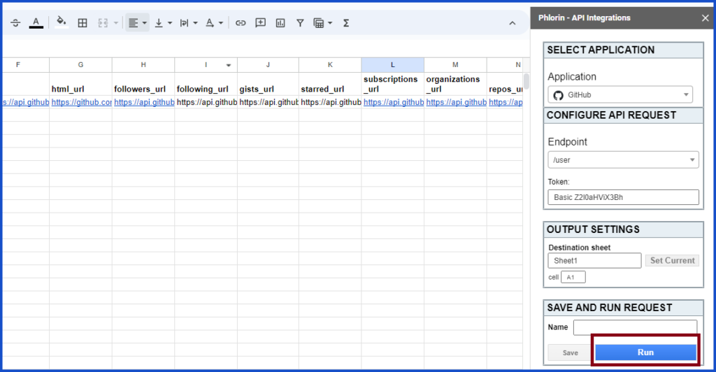 Importing GitHub Data - Phlorin